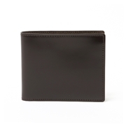 Mikado【ミカド】水染めコードバン 財布 二つ折り 小銭入れなし