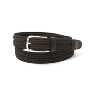 【ノストロアテュー】ゴムメッシュ ベルト イタリア製帯 (ウエストサイズ85cm）