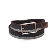 【ノストロアテュー】リバーシブル ゴムメッシュ ベルト w95