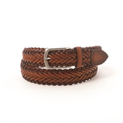 【タケオキクチ】レザーメッシュ カジュアルベルト グラデーション仕上げ Mサイズ（w95cm）