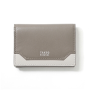 【タケオキクチ】エレガンス 名刺入れ マチ付