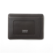 【タケオキクチ】オイルヌメ パスケース 定期入れ