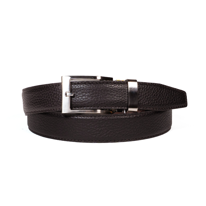 【レザーグッズモリヤ】ワンタッチベルト 日本製 サイズカット調整可