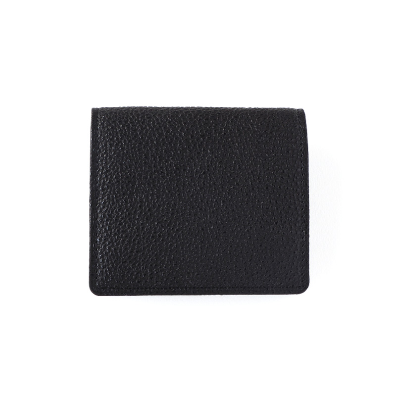 Mikado【ミカド】黒桟革 BOX小銭入れ 日本製