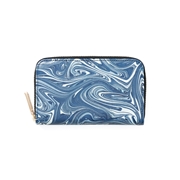 Mikado【ミカド】墨流し 日本製 ラウンドファスナー小銭入れ