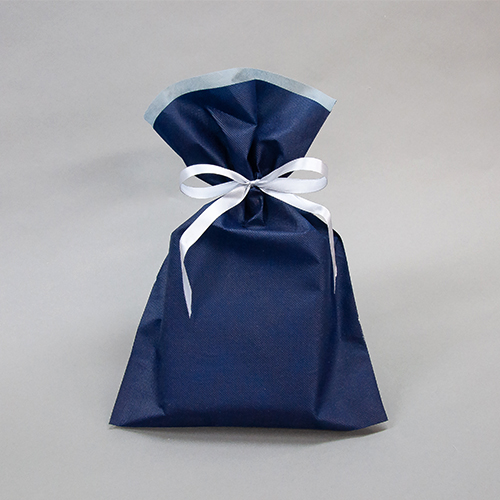 有料ギフトラッピング｜ラッピング袋（ネイビー）