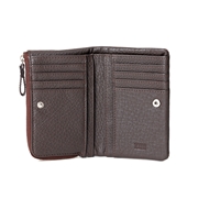 【タケオキクチ】 レディング 縦型二つ折り財布 小銭入れあり