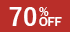 70％OFF